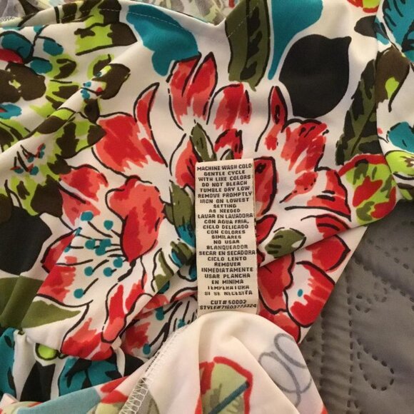 ☀️Sale New York dress floral boho peasant  empire bell sleeve dress sz 4 - Picture 11 of 11